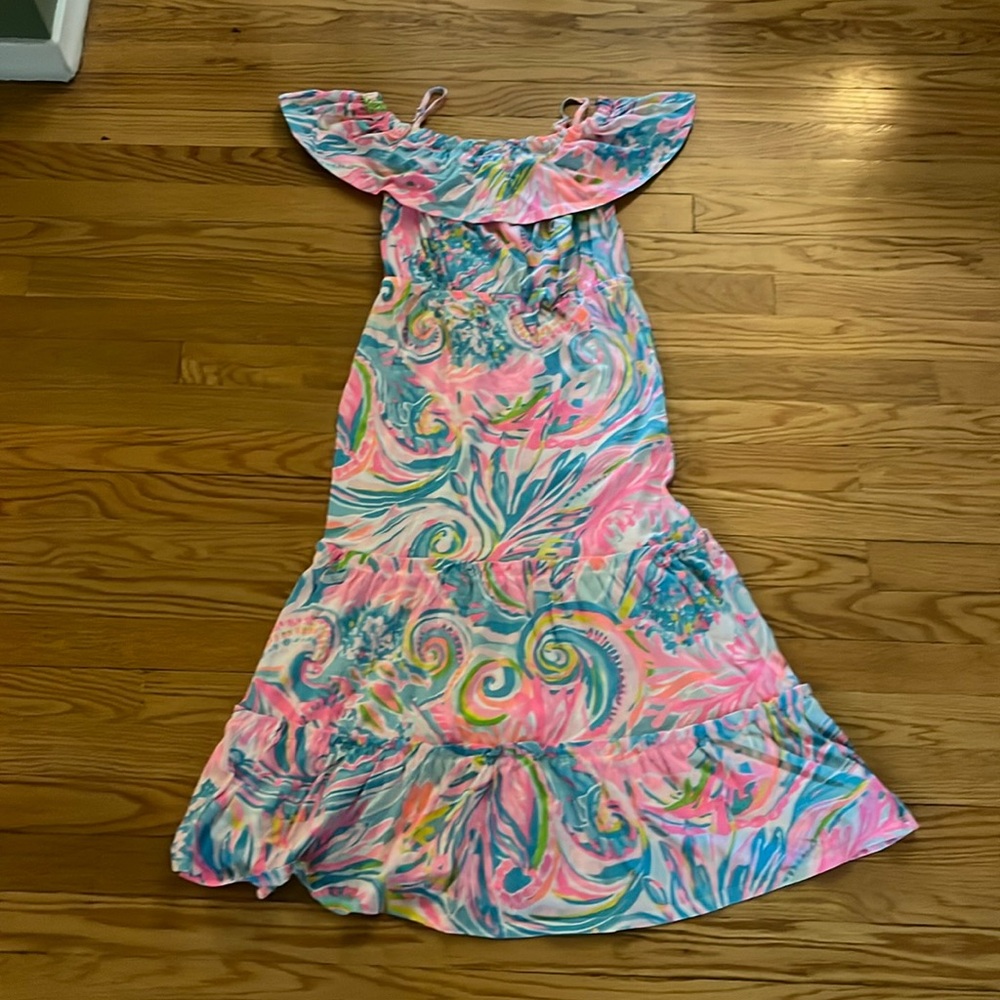 Girls floral Lilly Pulitzer dress